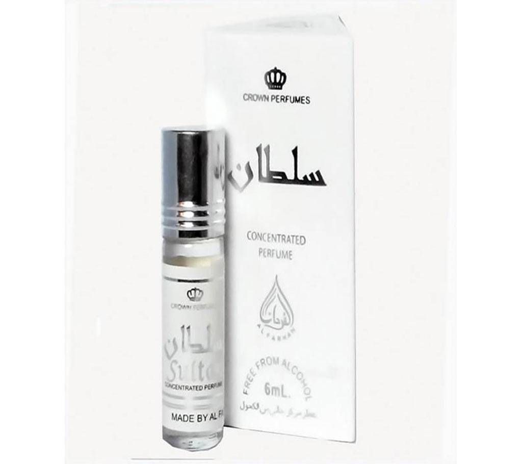 Sultan Alcohol free Attar 6ml by Farhan Perfumes