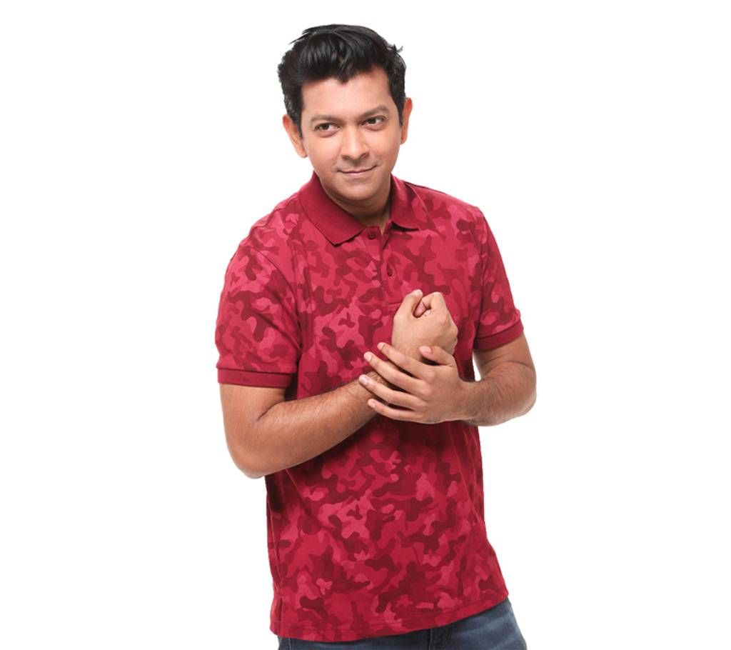 Grameen UNIQLO Printed Polo Shirt (S) A

