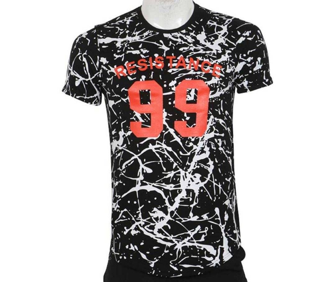 Resistance Half Sleeve Mens T-Shirt