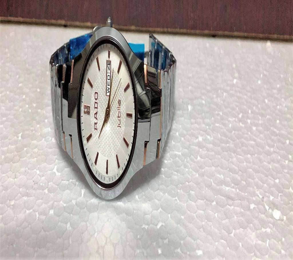 RADO Gents Silver Chain Wrist Watch (Copy)
