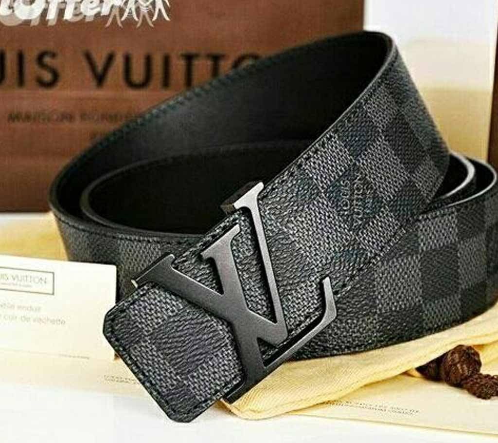 Artificial leather belt for men 