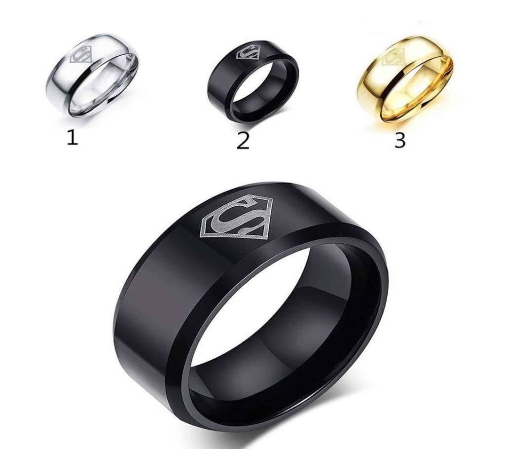 Silver Plated Finger Ring for men 1 piece 
