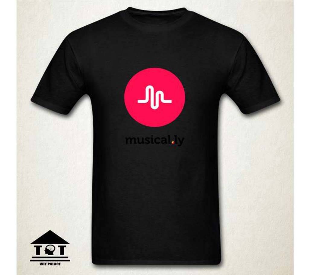 Musical.ly Cotton T-Shirt - Black