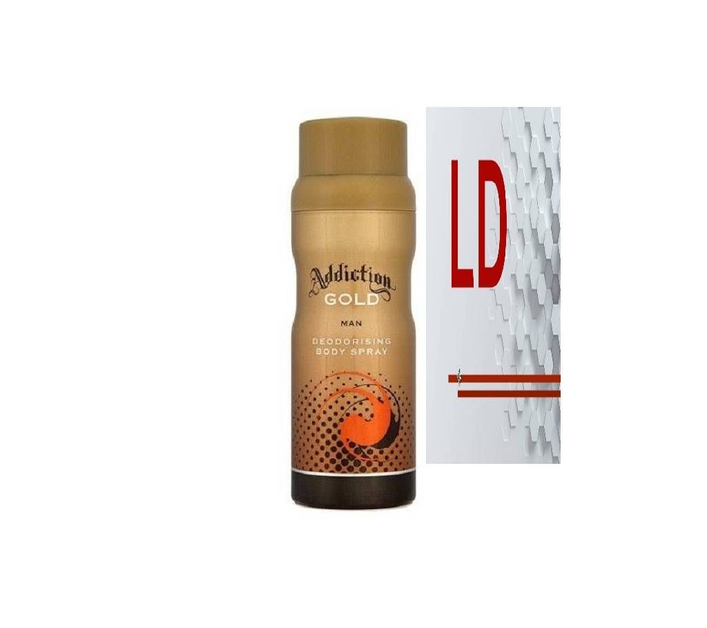 Addiction Gold Man Body Spray (UK)