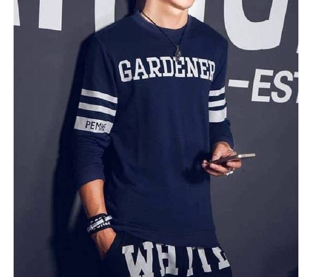 Flower Sleeve Menz T-Shirt