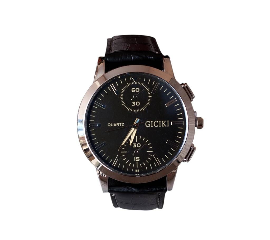 GICIKI Men's leather wrist watch copy 