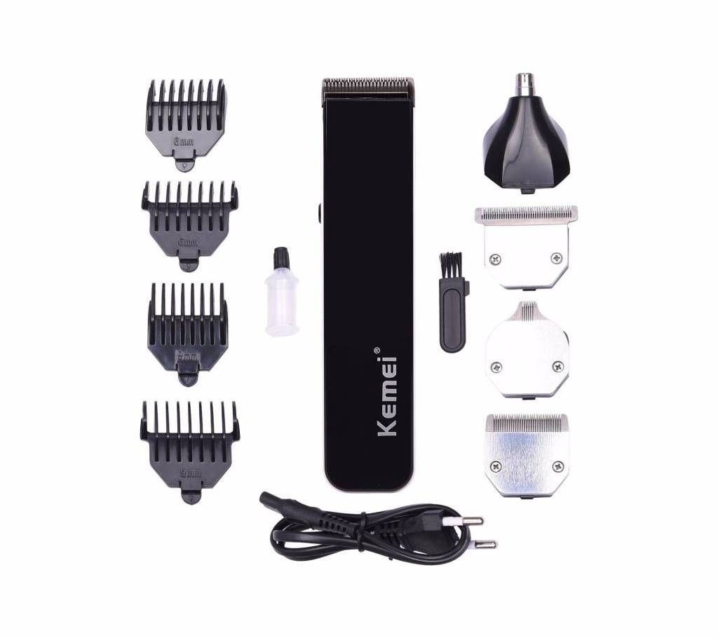 KM-3580 (4-In-1) Grooming Trimmer/Clipper Set - Black