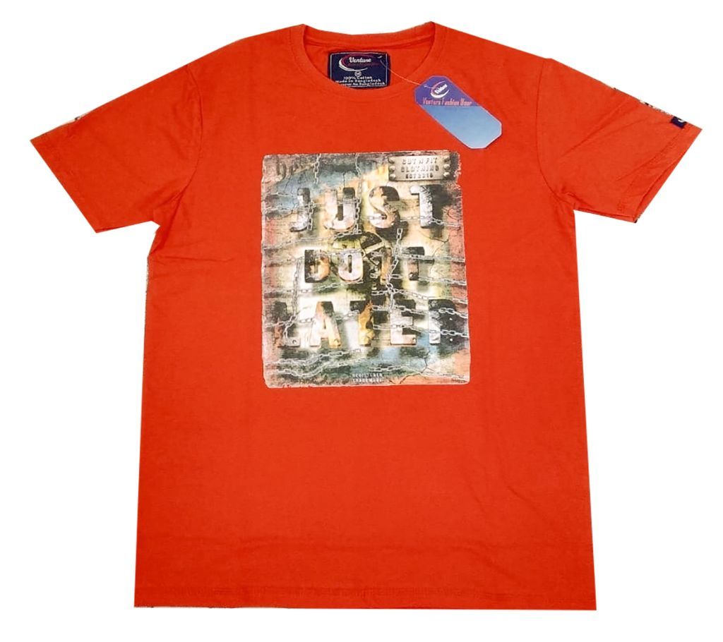 Casual Cotton T-shirt For Men