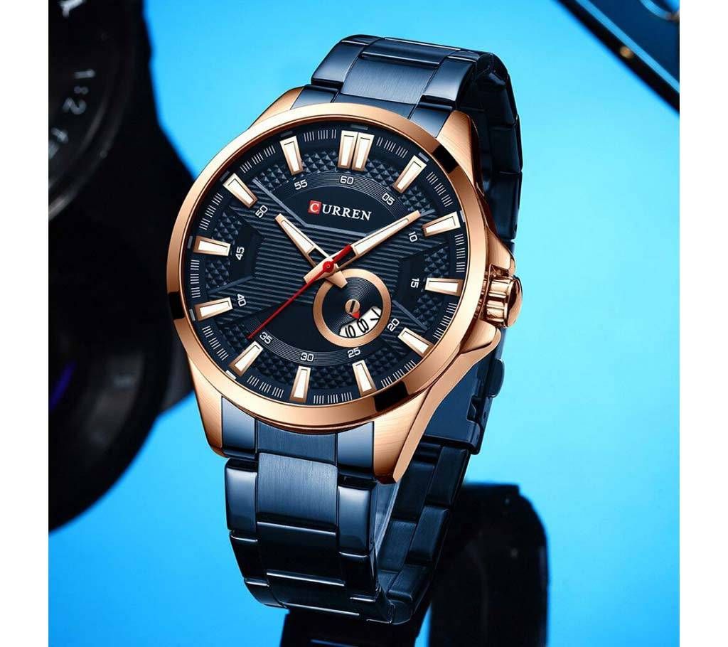 CURREN 8372 WATCH FOR MEN BLUE