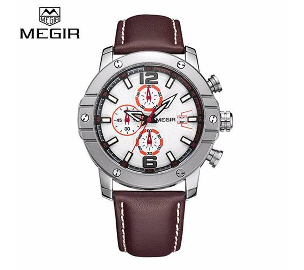 MC2 TAIWAN Megir Military Chronograph watch for men 