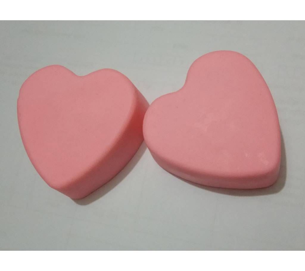 Heart Shaped Soap(2 pieces)