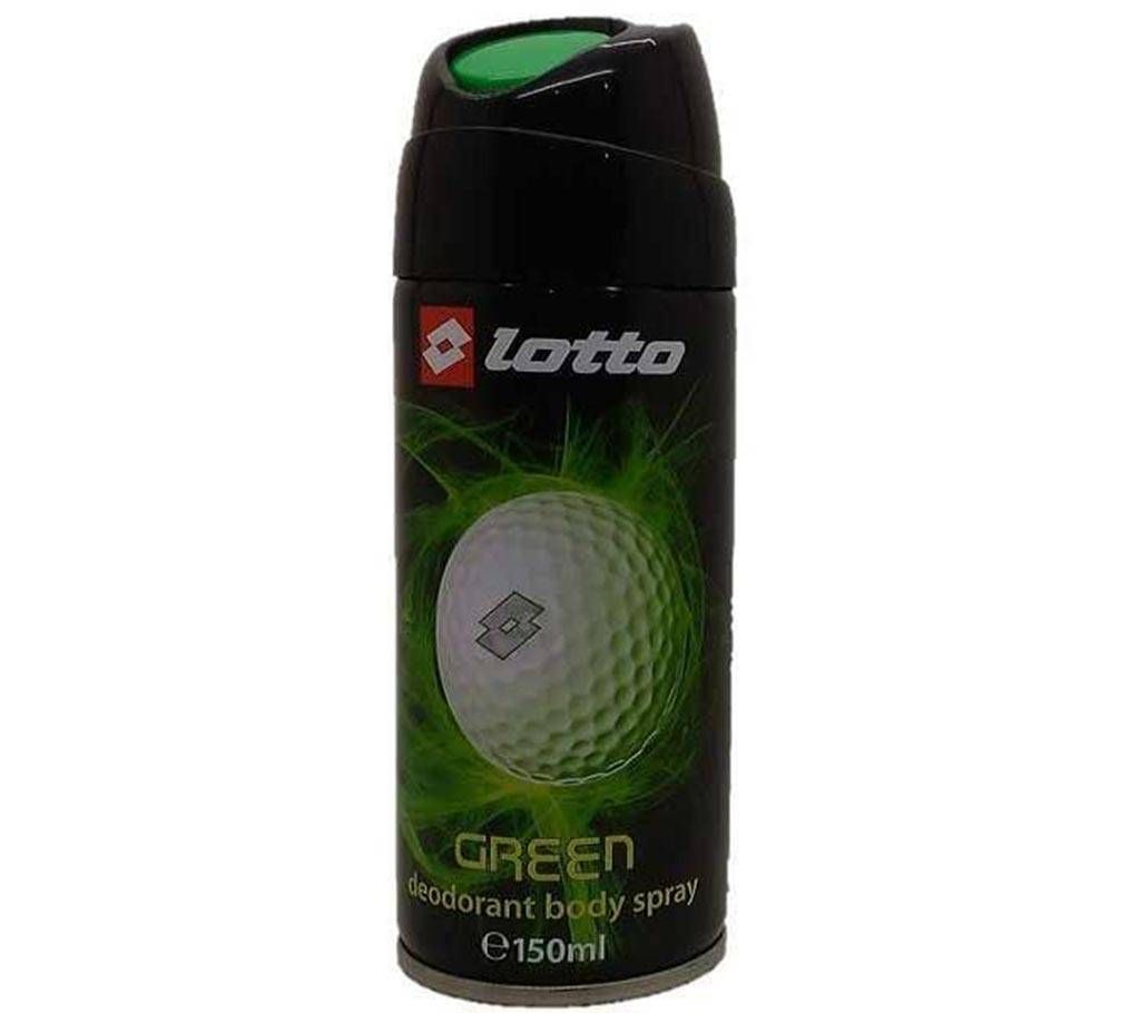 Lotto Body Spray - Green