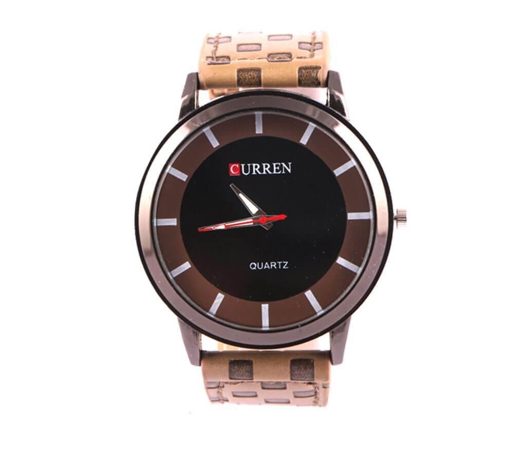 CURREN Gents Wrist Watch Brown (Replica)