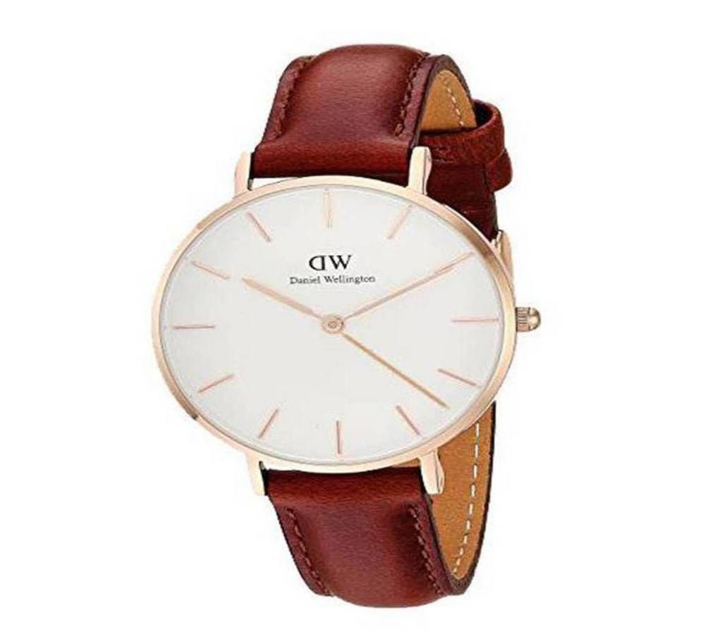 Analog Wrist Watch For Men - Brown