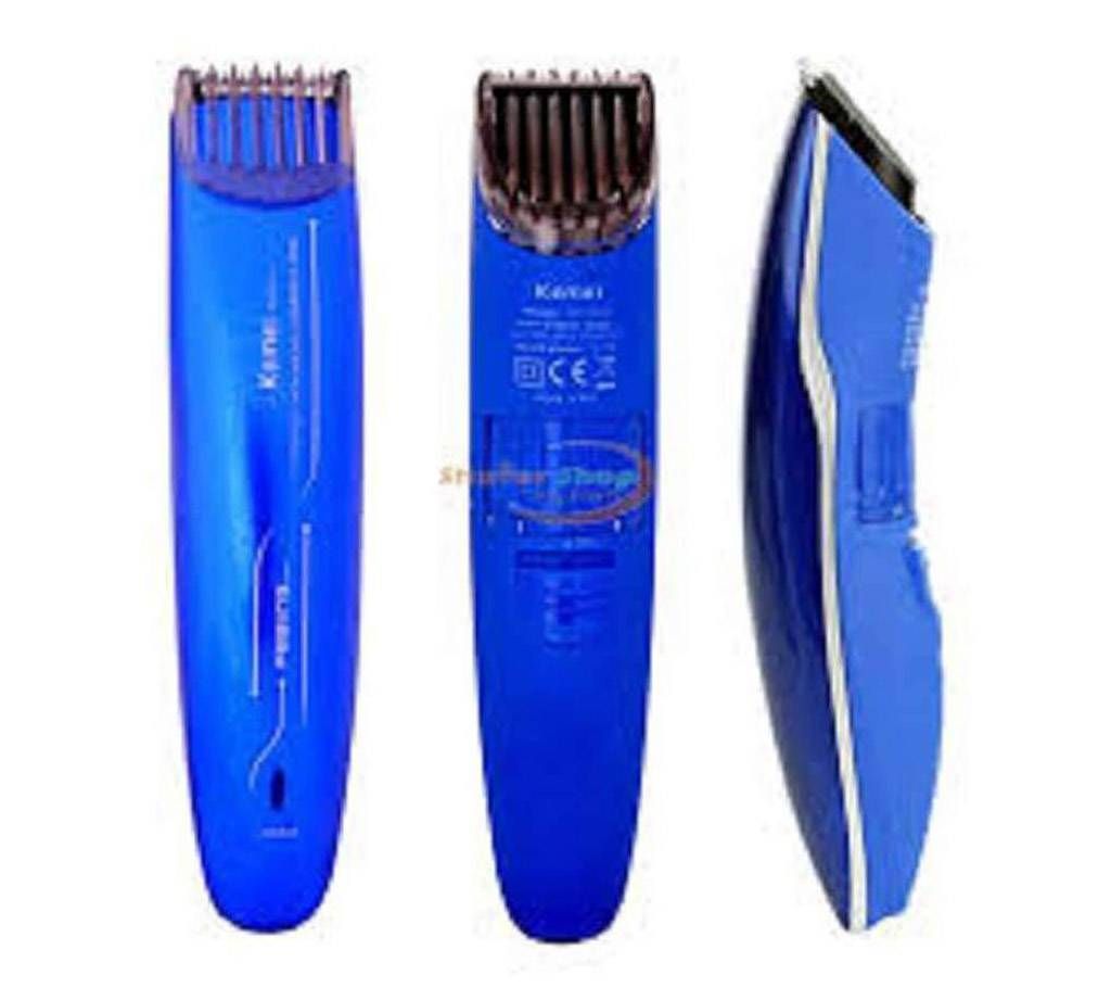 Kemei KM-2013 Rechargeable Hair Clipper/Trimmer - Blue
