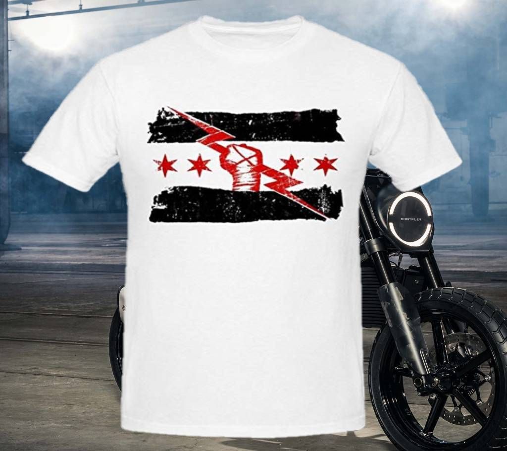 cm punk  cotton t-shirt