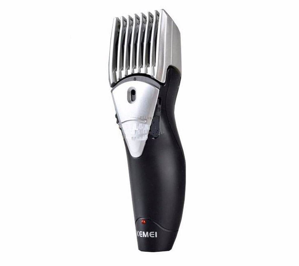 KM-3090 Rechargeable Electric Hair Clipper/Trimmer - Black