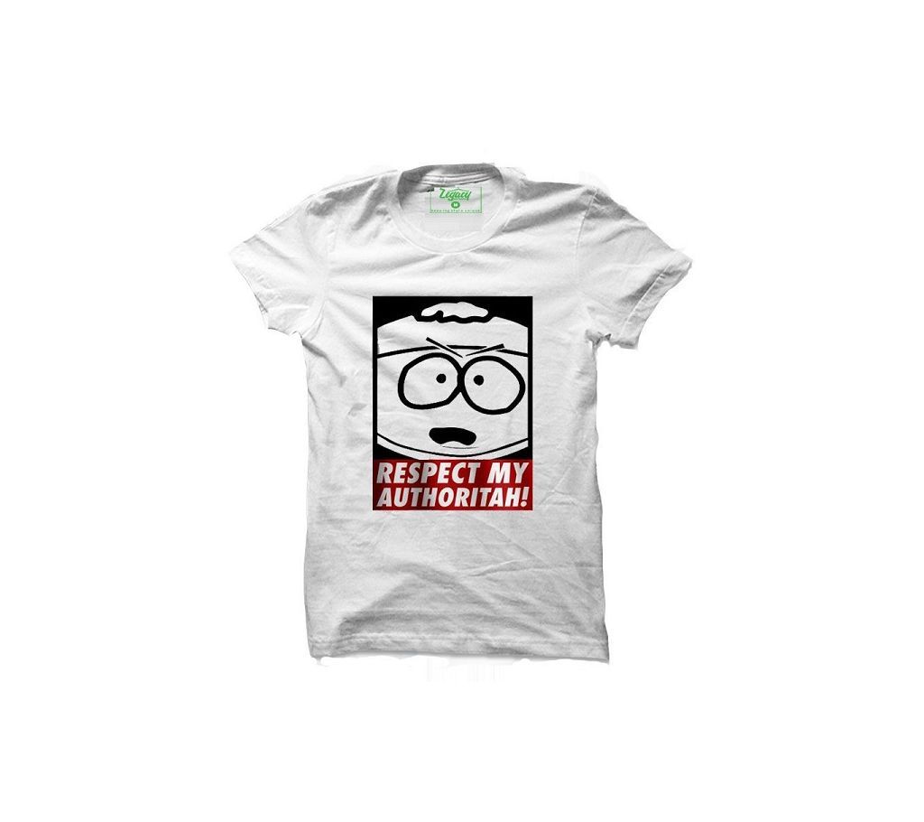 Respect My Authoritah Menz Half Sleeve T Shirt