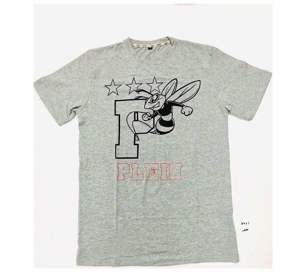 Ash Cotton T-Shirt for Men