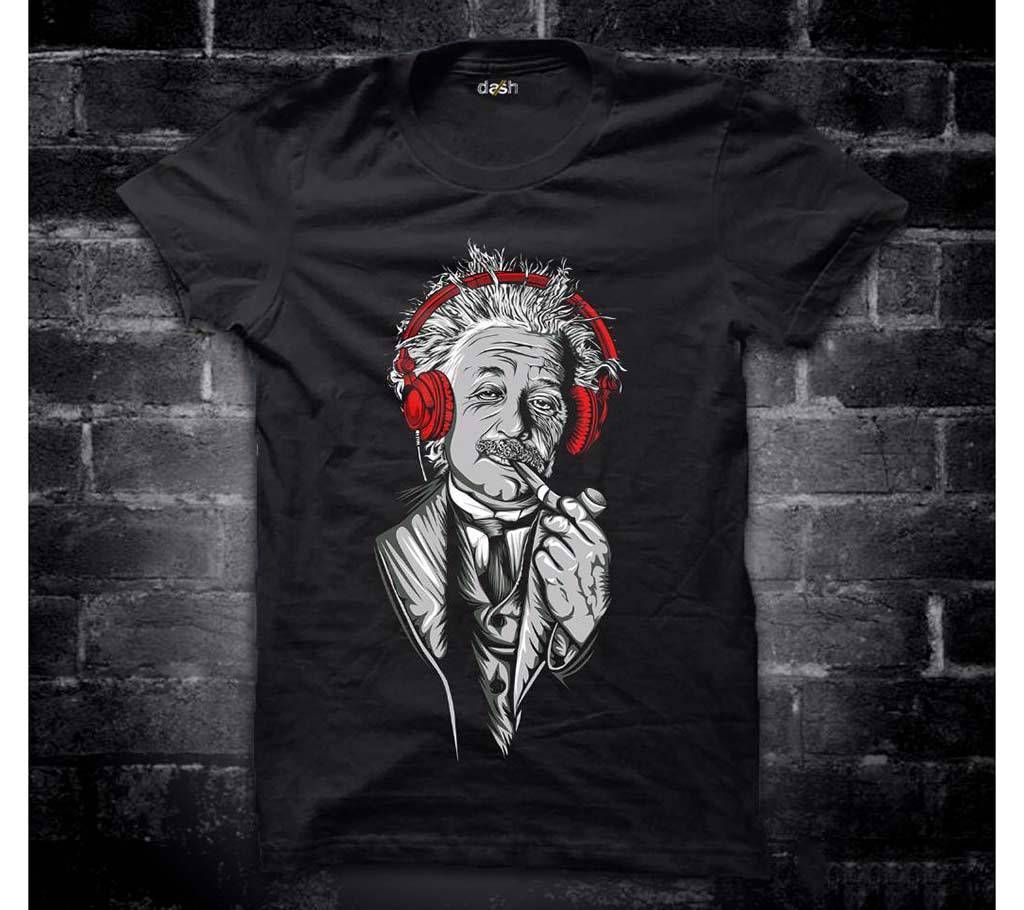 Albert Einstein gents round neck t-shirt
