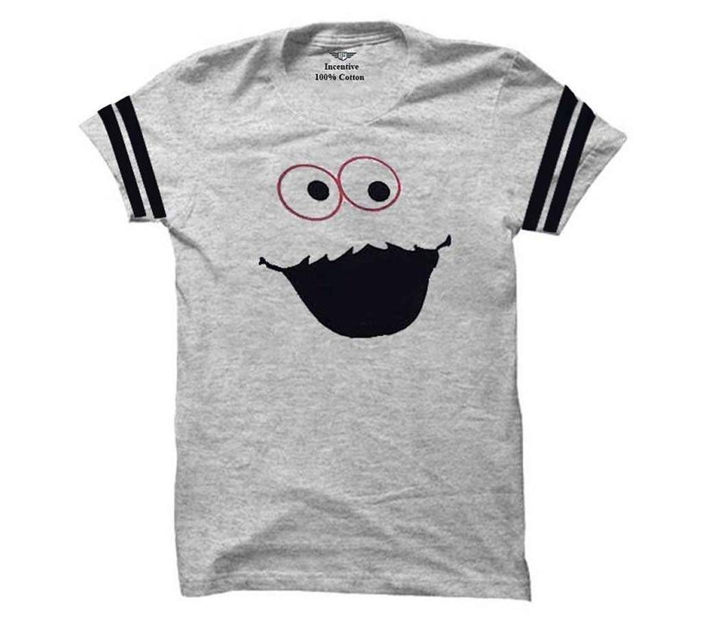 Hashi Black Half Sleeve T-Shirt