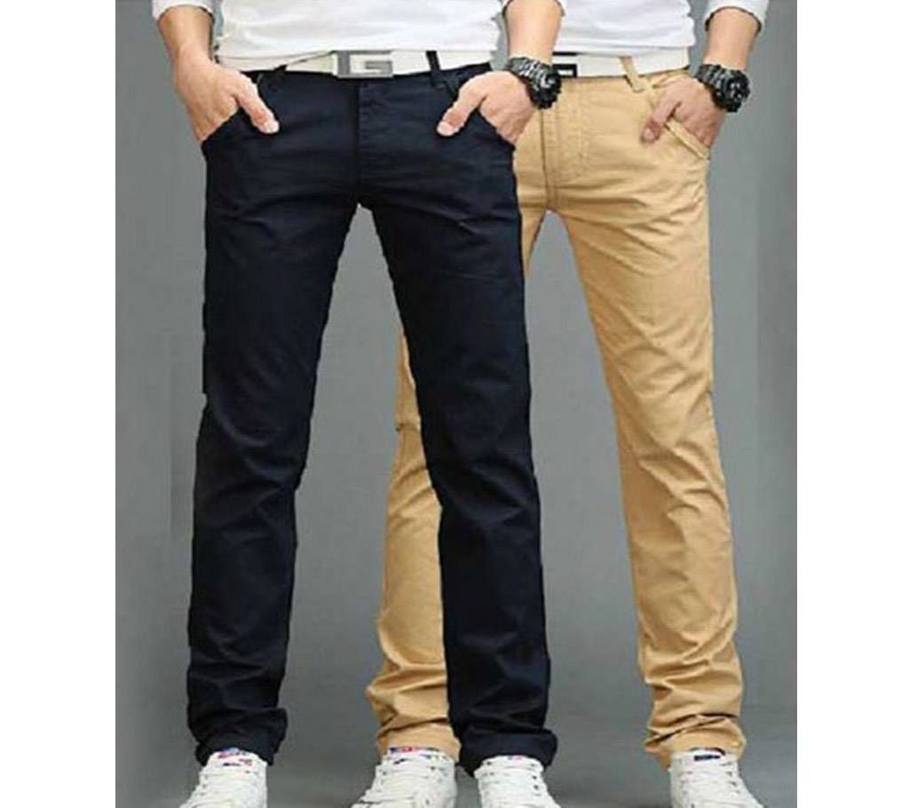 Casual Gabardine Pant For Men 2 Piece Combo 