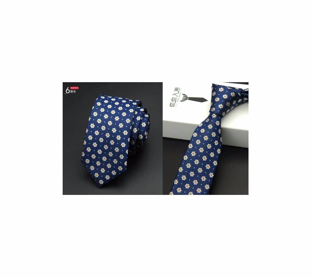 Business Slim Flower Design Ties for Men