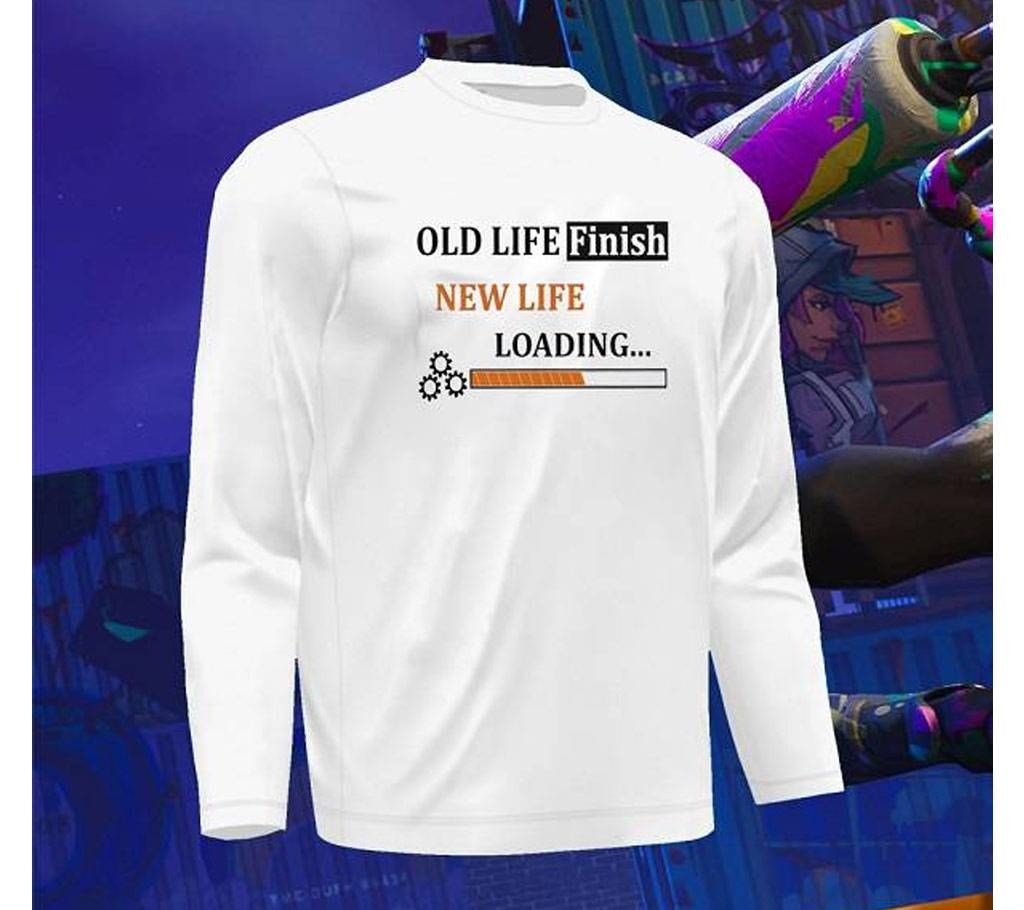 New Life Menz Full Sleeve T-Shirt