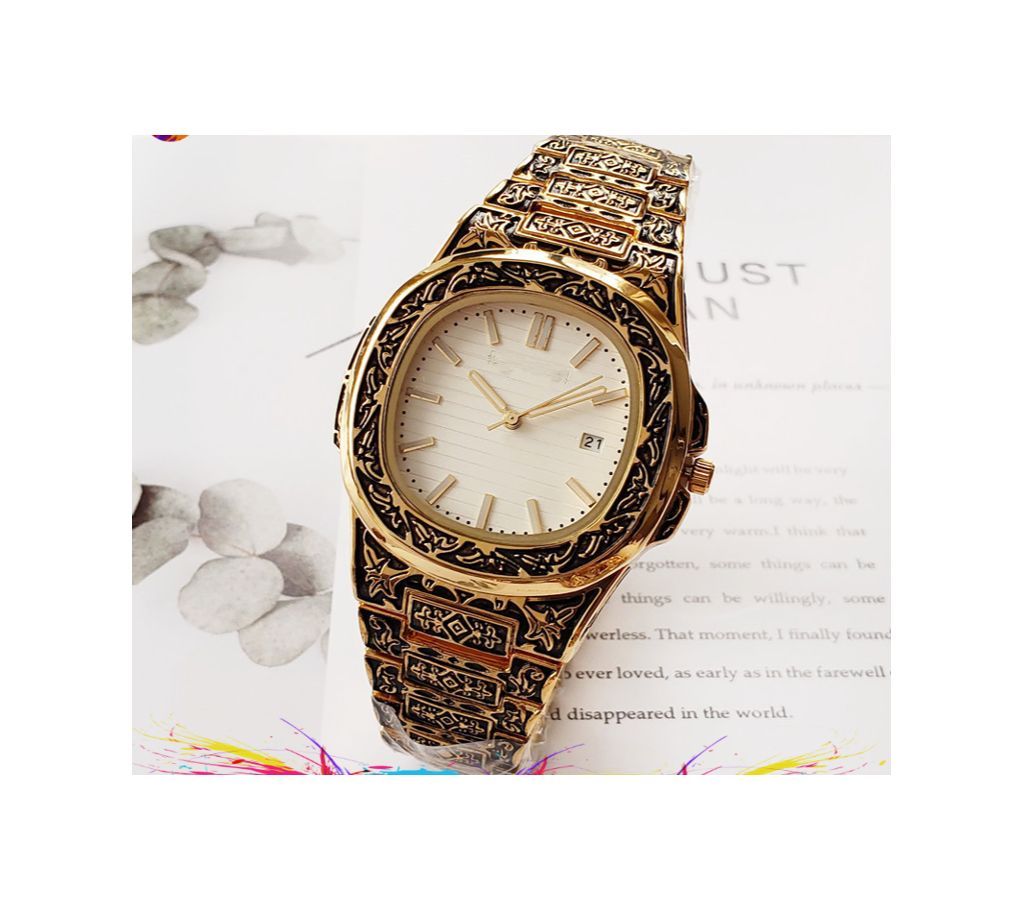  Men's MEtal Wrist Watch - RW 3013 - 7RZK