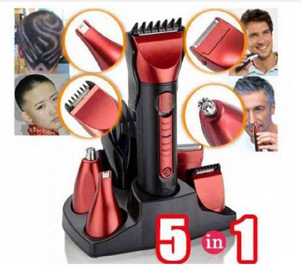 
Kemei KM-8058 5 in 1 Rechargeable Trimmer
