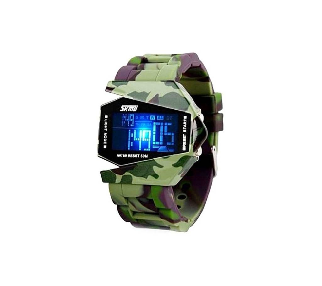 Multi-color Silicone LED Watch for Men