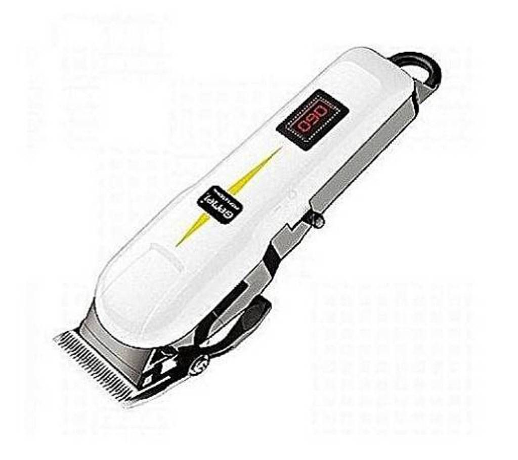 Gemei GM-6008 Rechargeable Hair Clipper Trimmer - White
