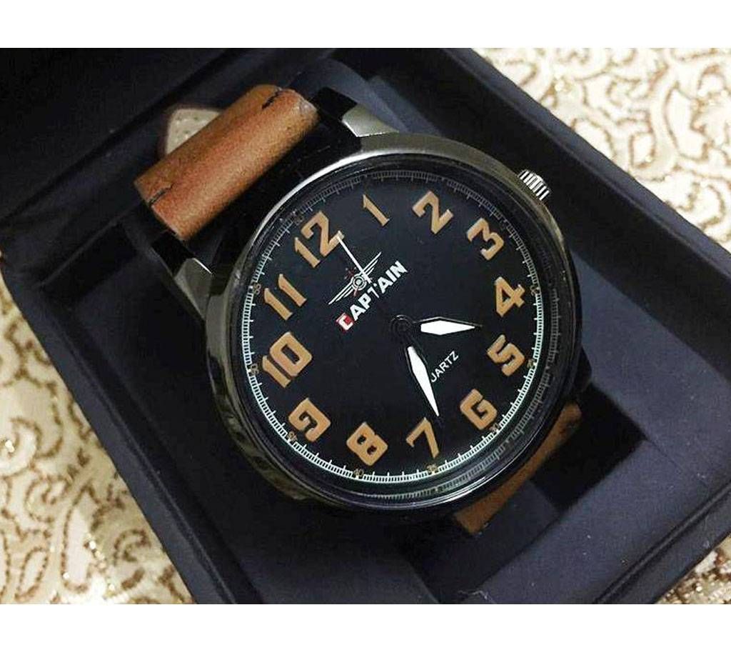 Captain Mens Wrist Watch Copy