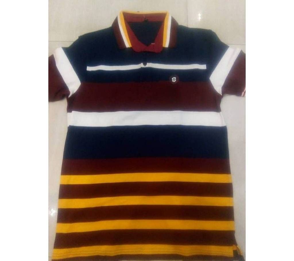 Menz Striped Regular Fit T Shirt
