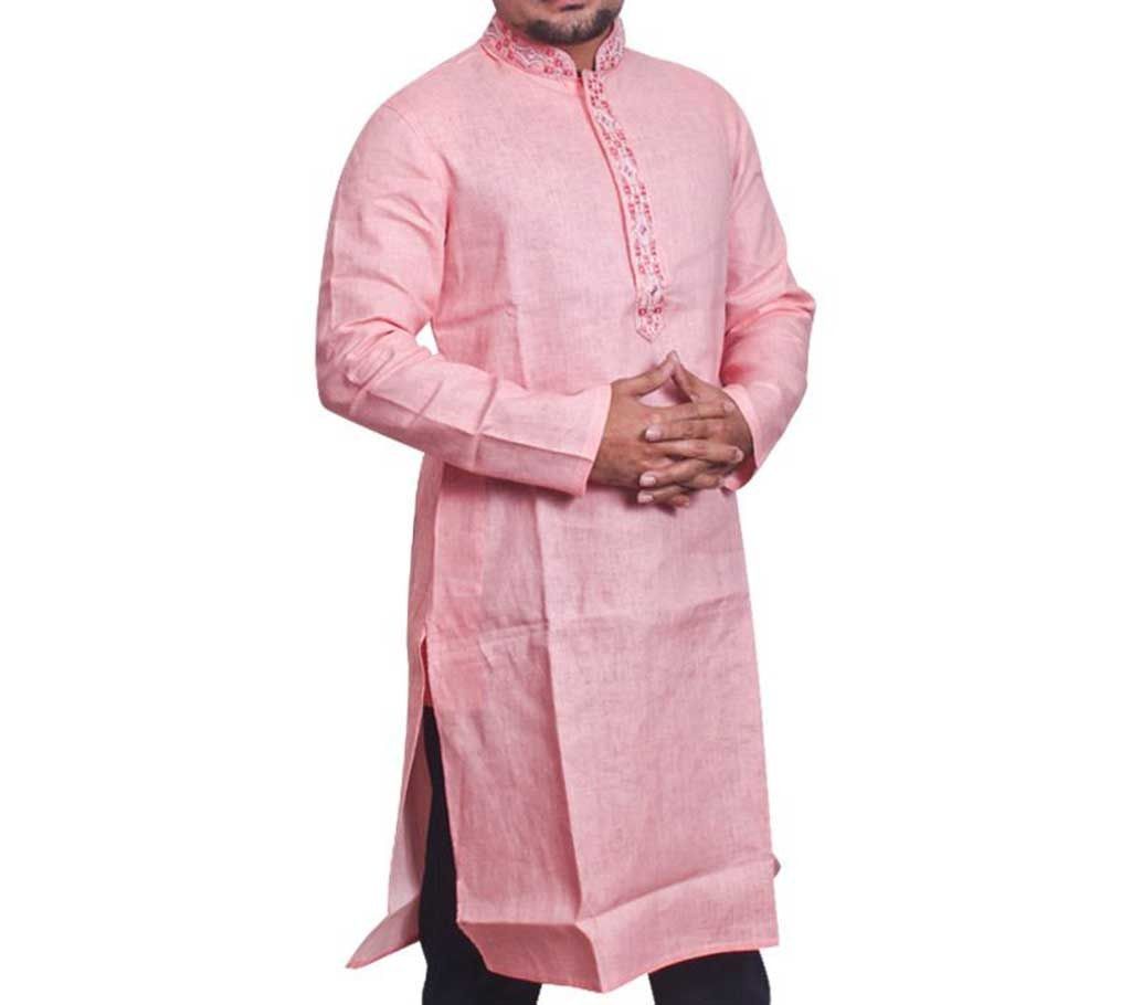 slim fit cotton long punjabi
