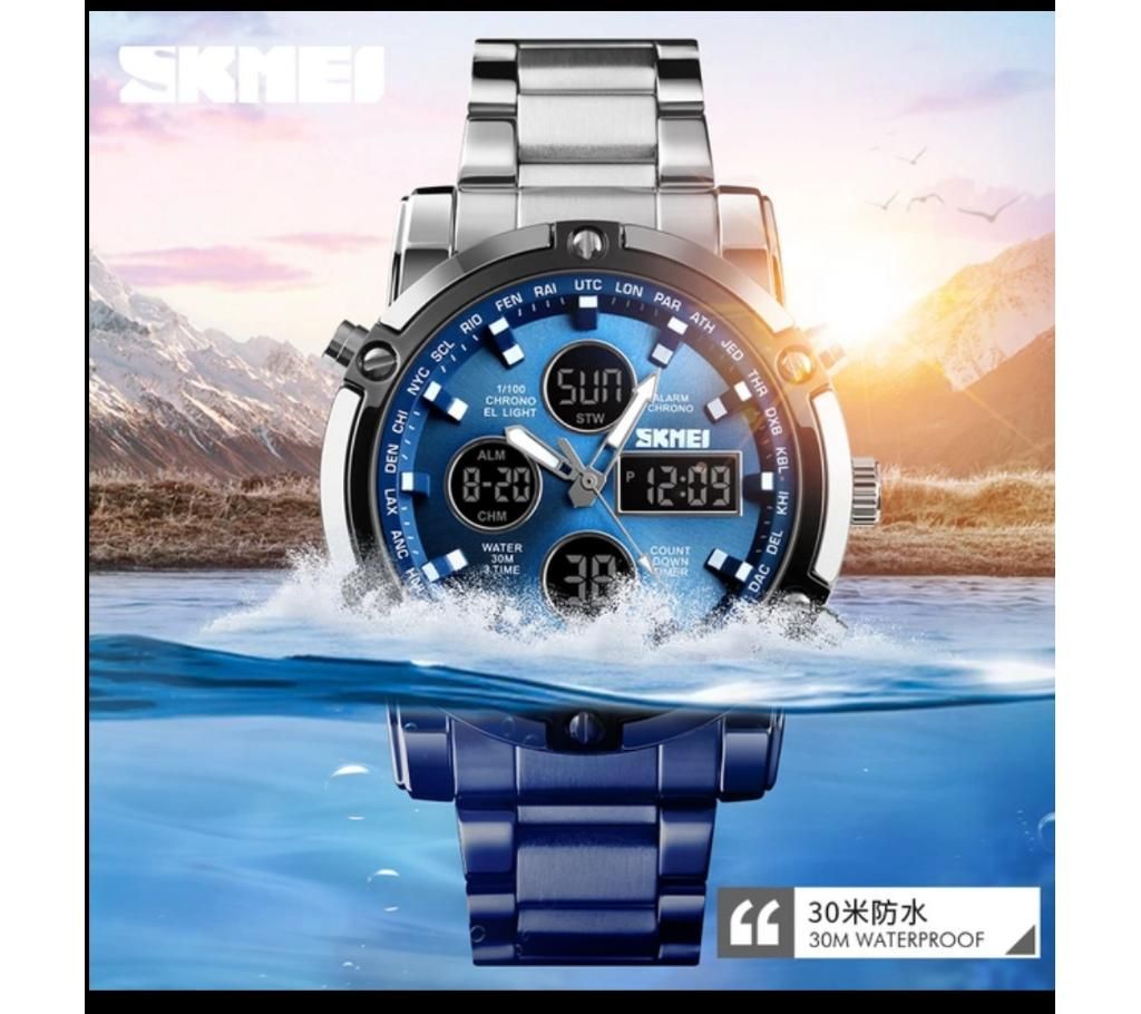 Skmei Stainless Still Watch for men 