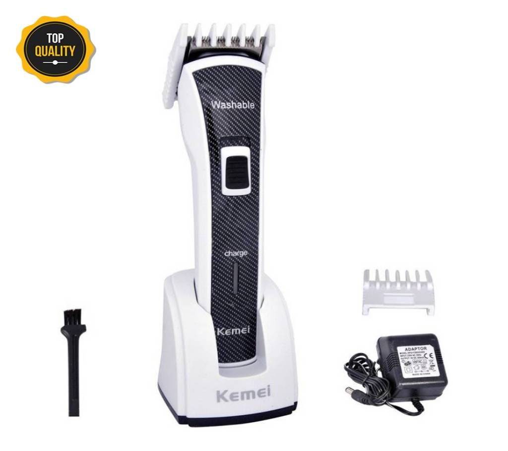 KM-6166 Stylish Rechargeable Hair Grooming Trimmer