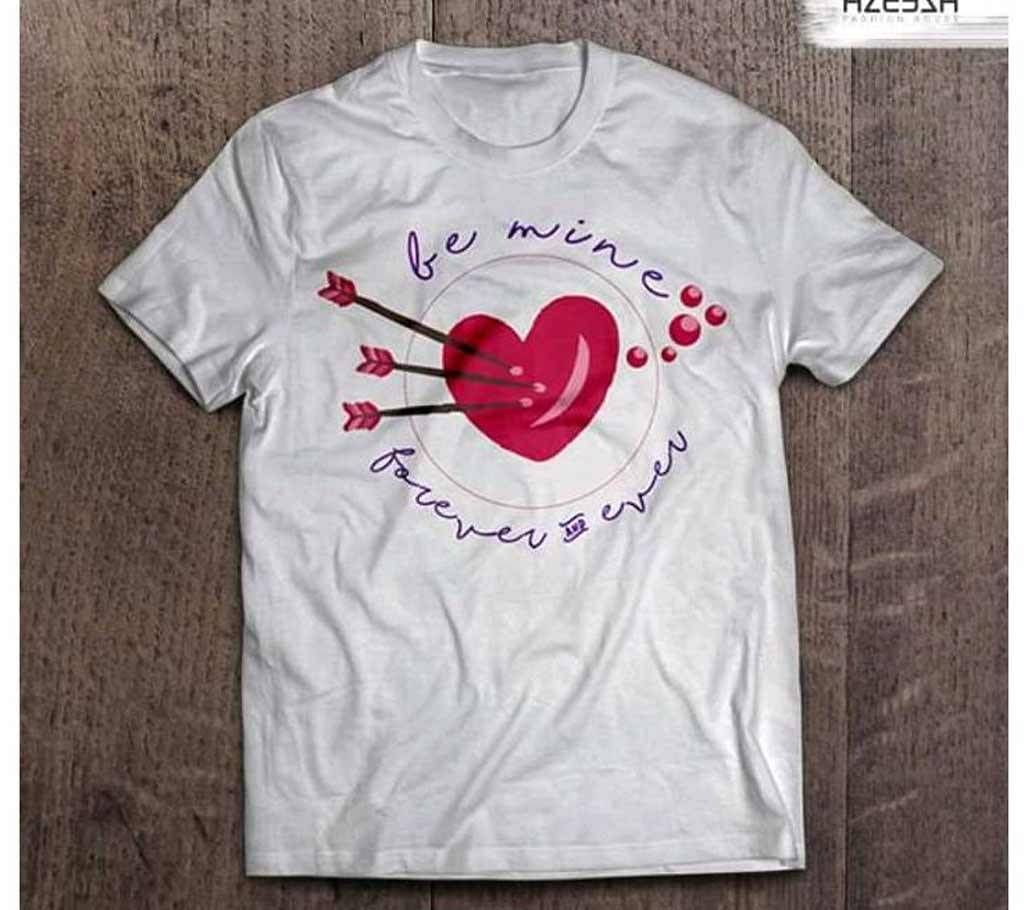 Be Mine Forever Half Sleeve T-Shirt