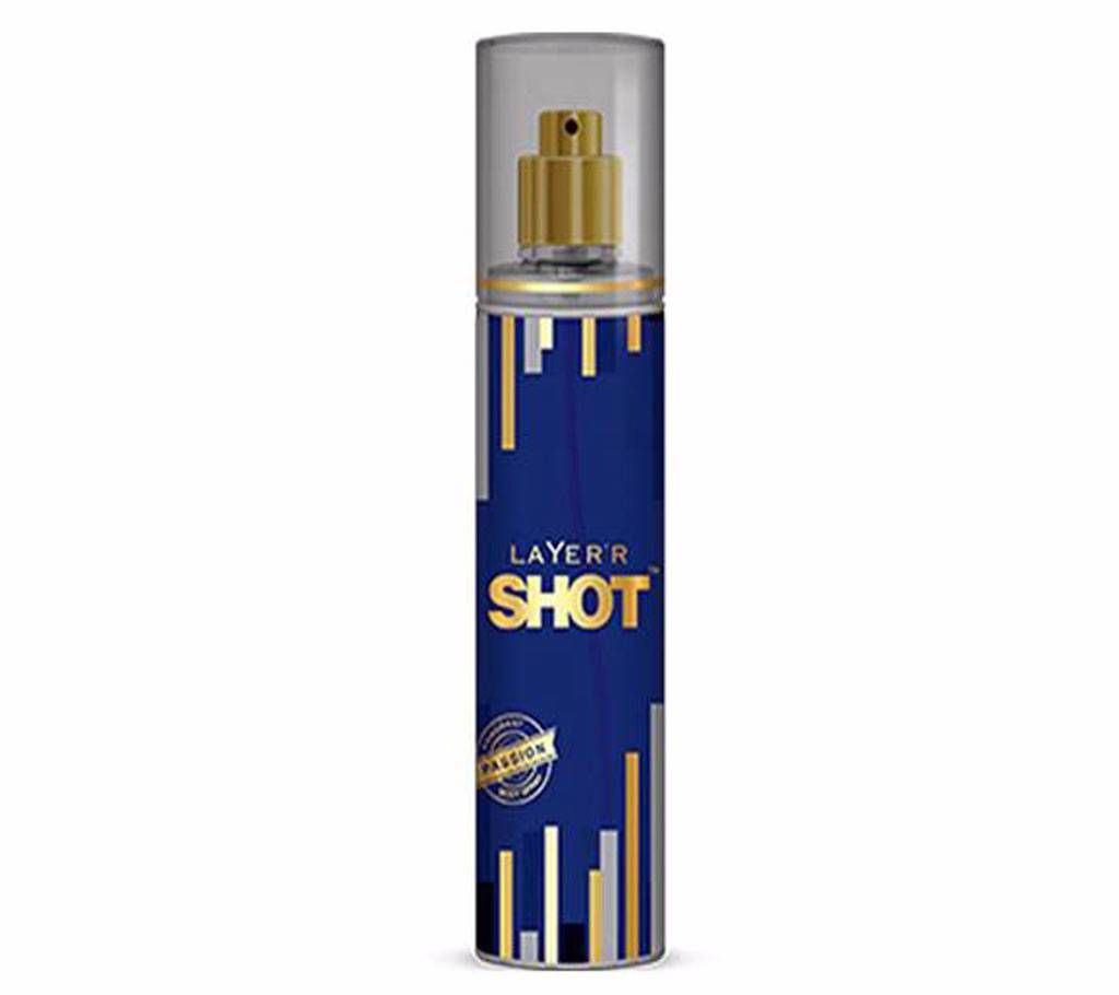 Layer'r Shot Passion body Spray For Men