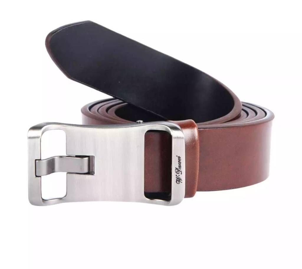 Brown Wise Dawei Leather Formal Belt For Men