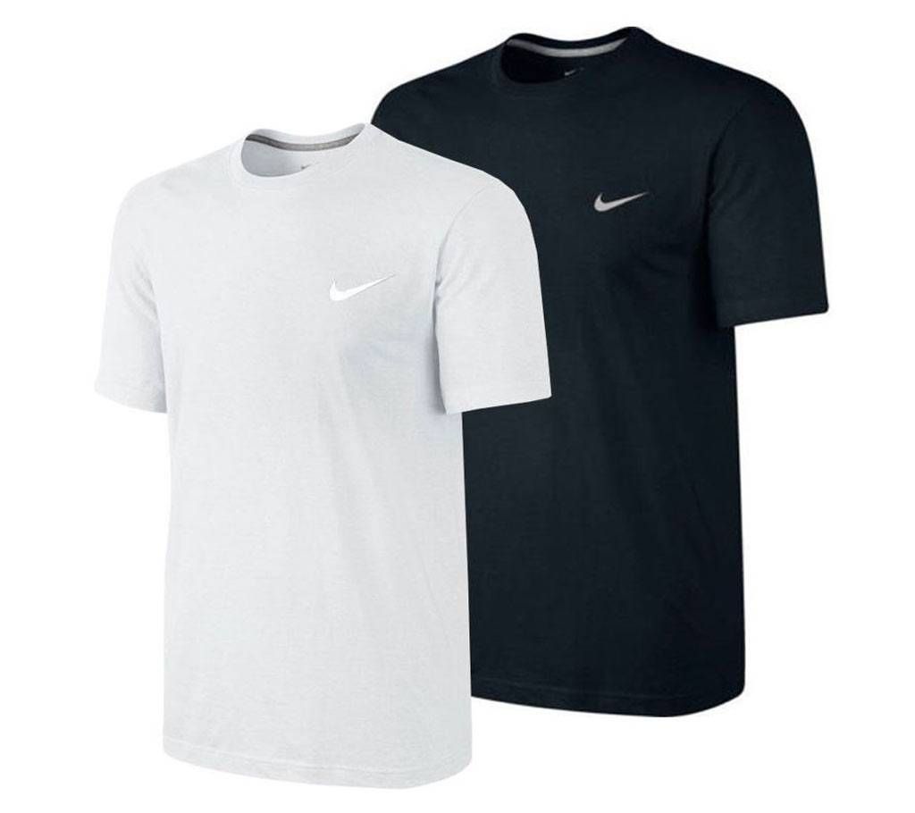 Mens Round neck  t-shirt - 2pcs