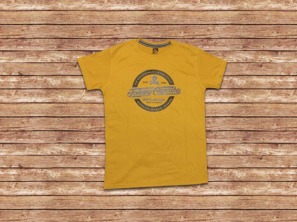 Johnny Cupcakes Mens Cotton T-Shirt