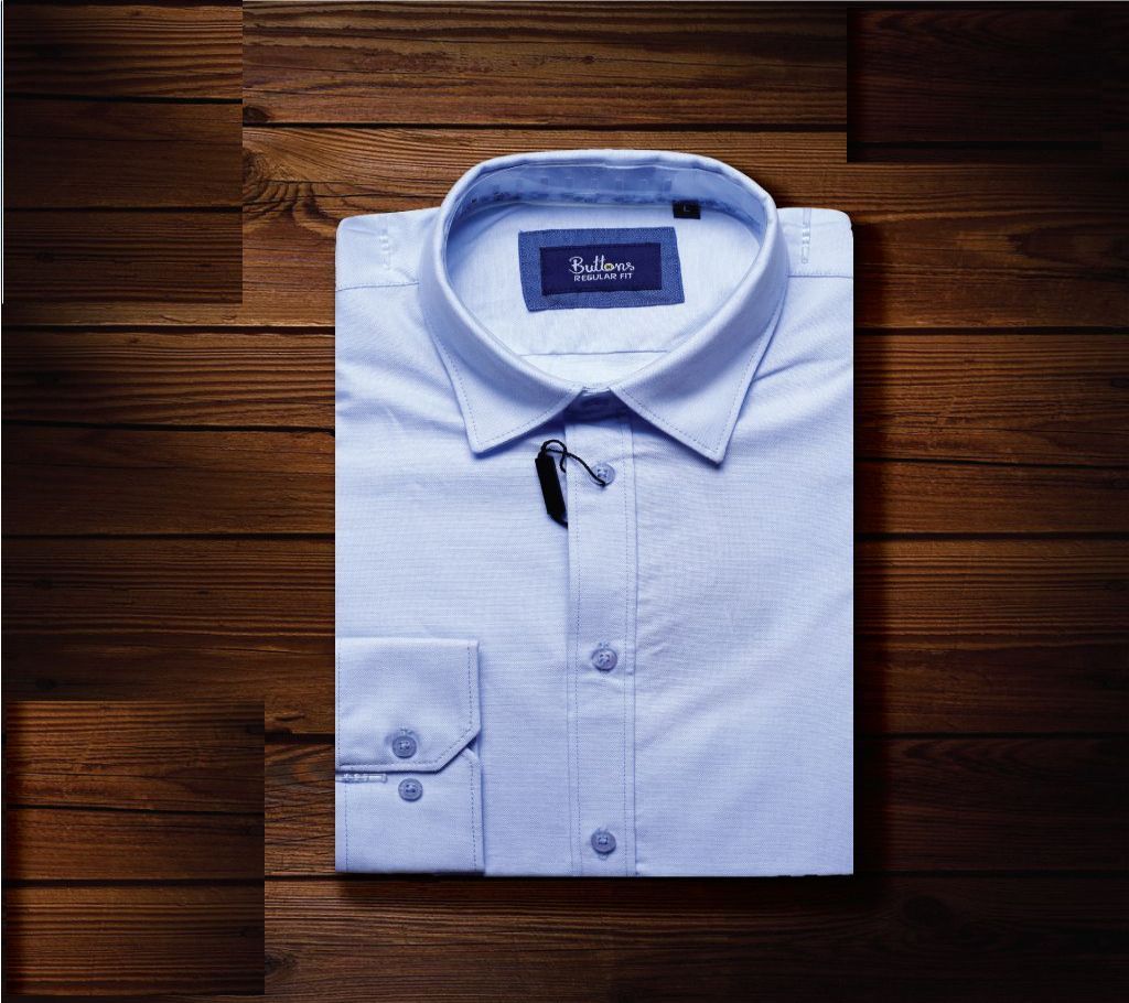Mens Pure Cotton Shirt- MFS008- BUT