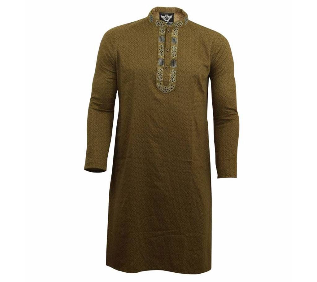 Men's semi long punjabi