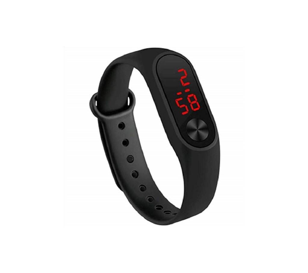LED Sports Black Watch