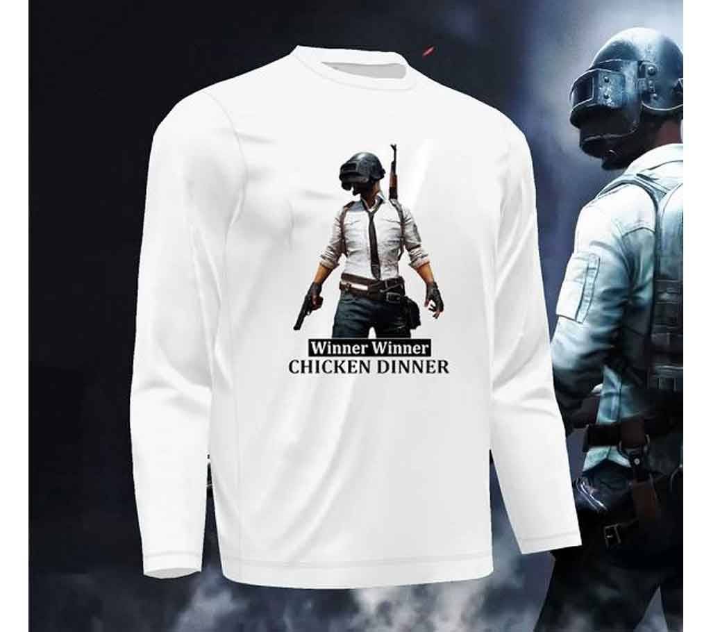 Pubg Menz Full Sleeve T-Shirt