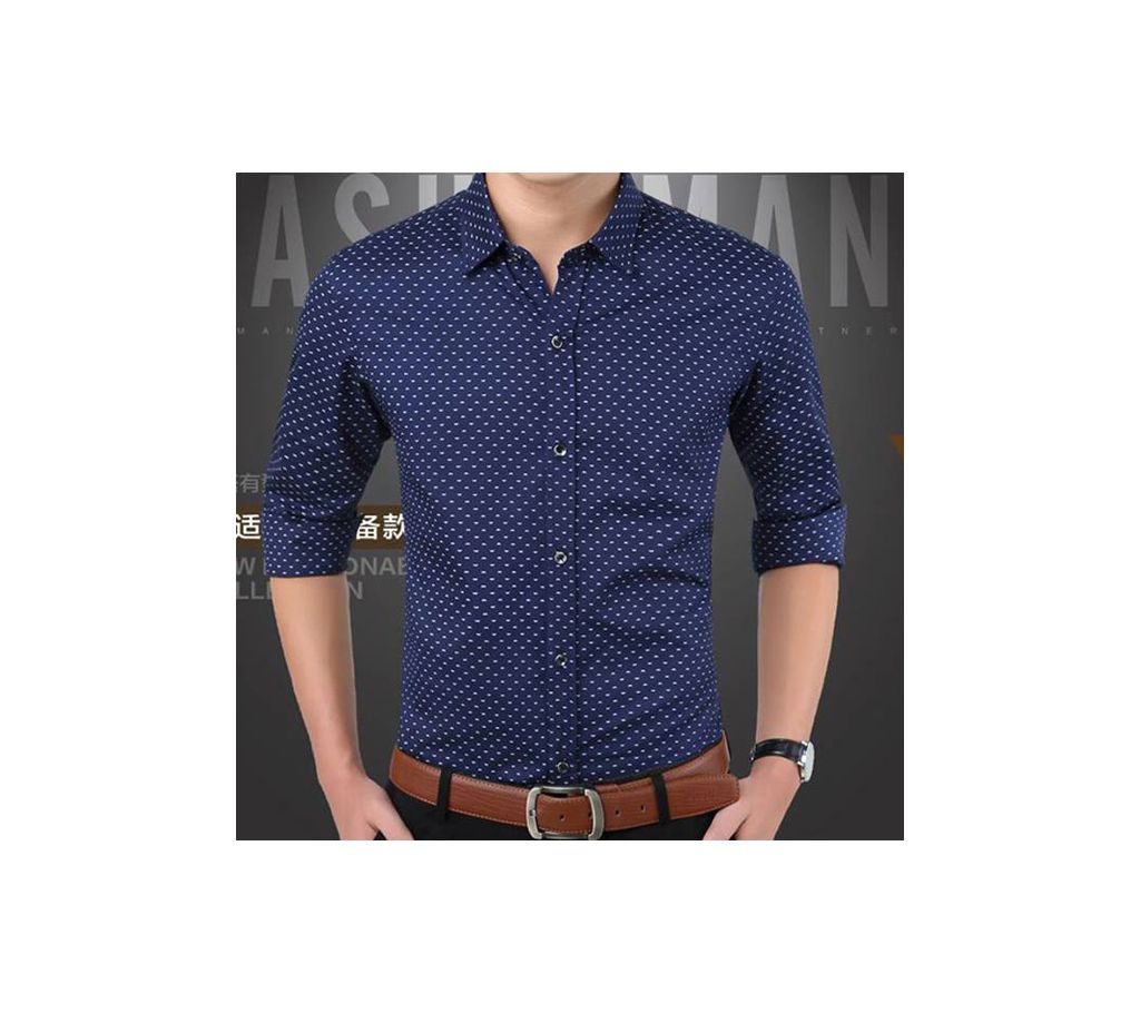 Ball Printed Casual Full Sleeve Shirt For Men