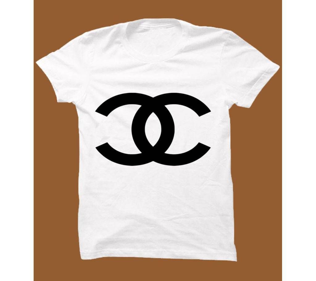 White Cotton Short Sleeve T-Shirt for Men WTS004