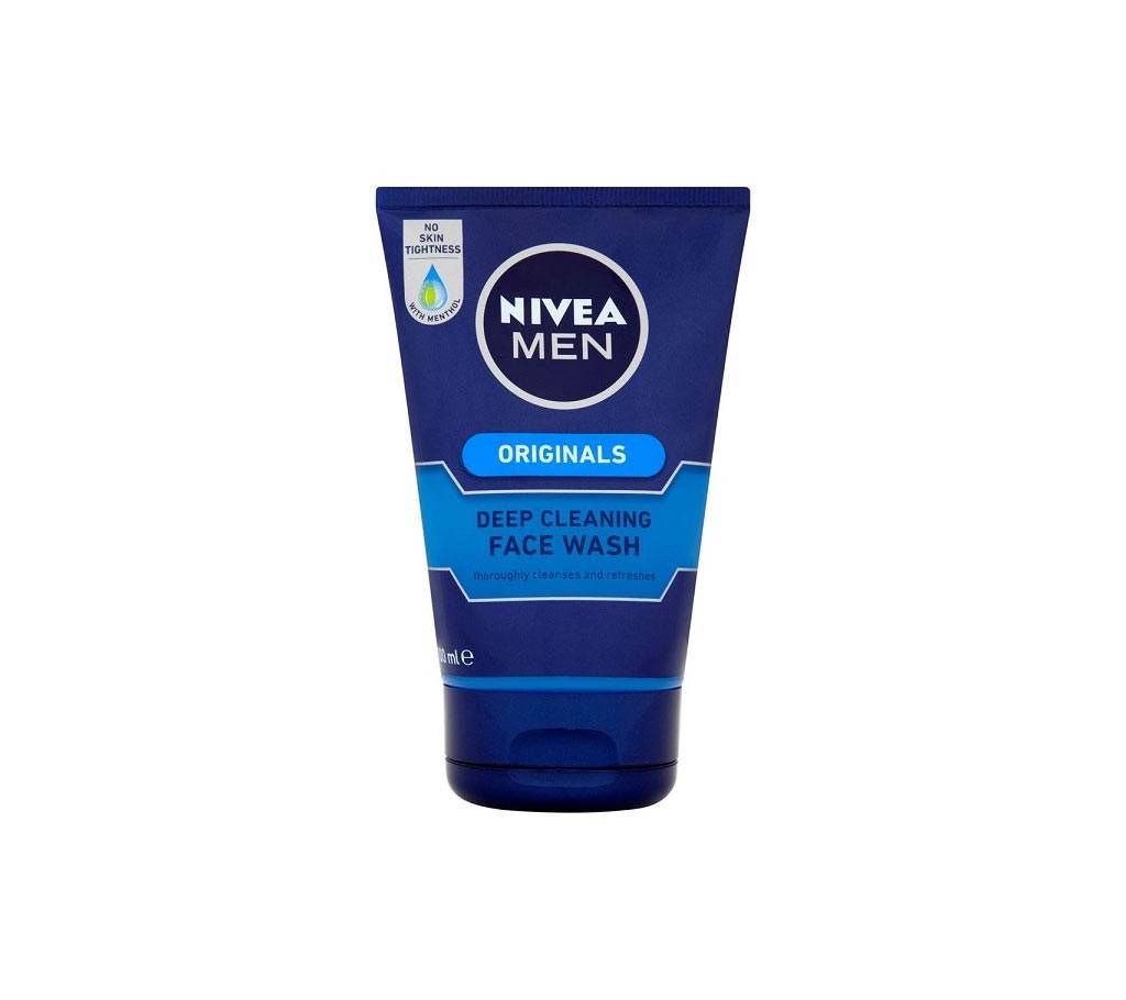 Nivea Men Deep Cleansing Face Wash Germany