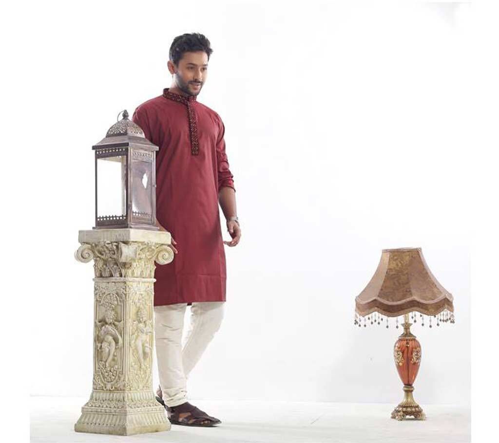 Indian Pure Cotton Karchupi Panjabi
